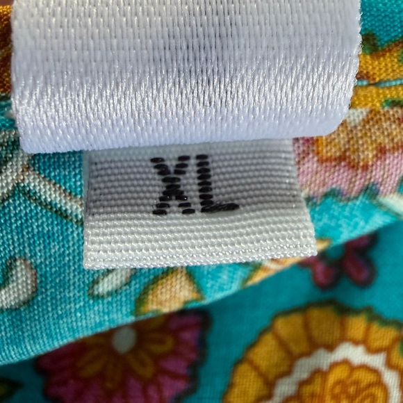 Bohemian Teal and Brown Maxi Dress - Picture 5 of 7